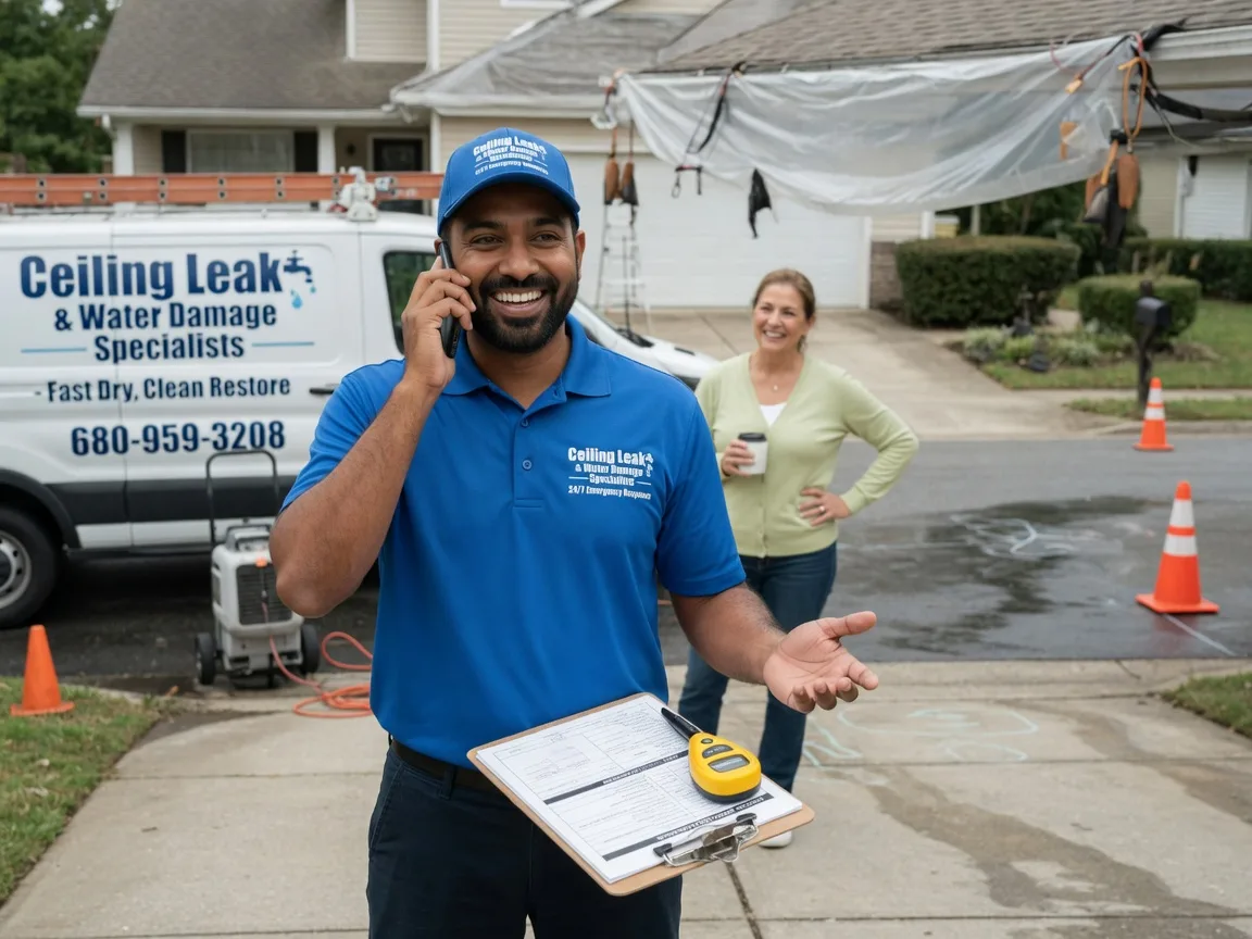 Ceiling Leak Cleanup Chelsea, VT FAQs